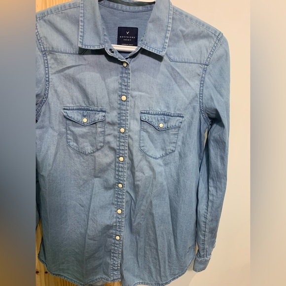 American Eagle Outfitters Boyfriend Shirt - Picture 2 of 7
